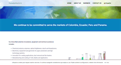 Desktop Screenshot of prismaquimica.com